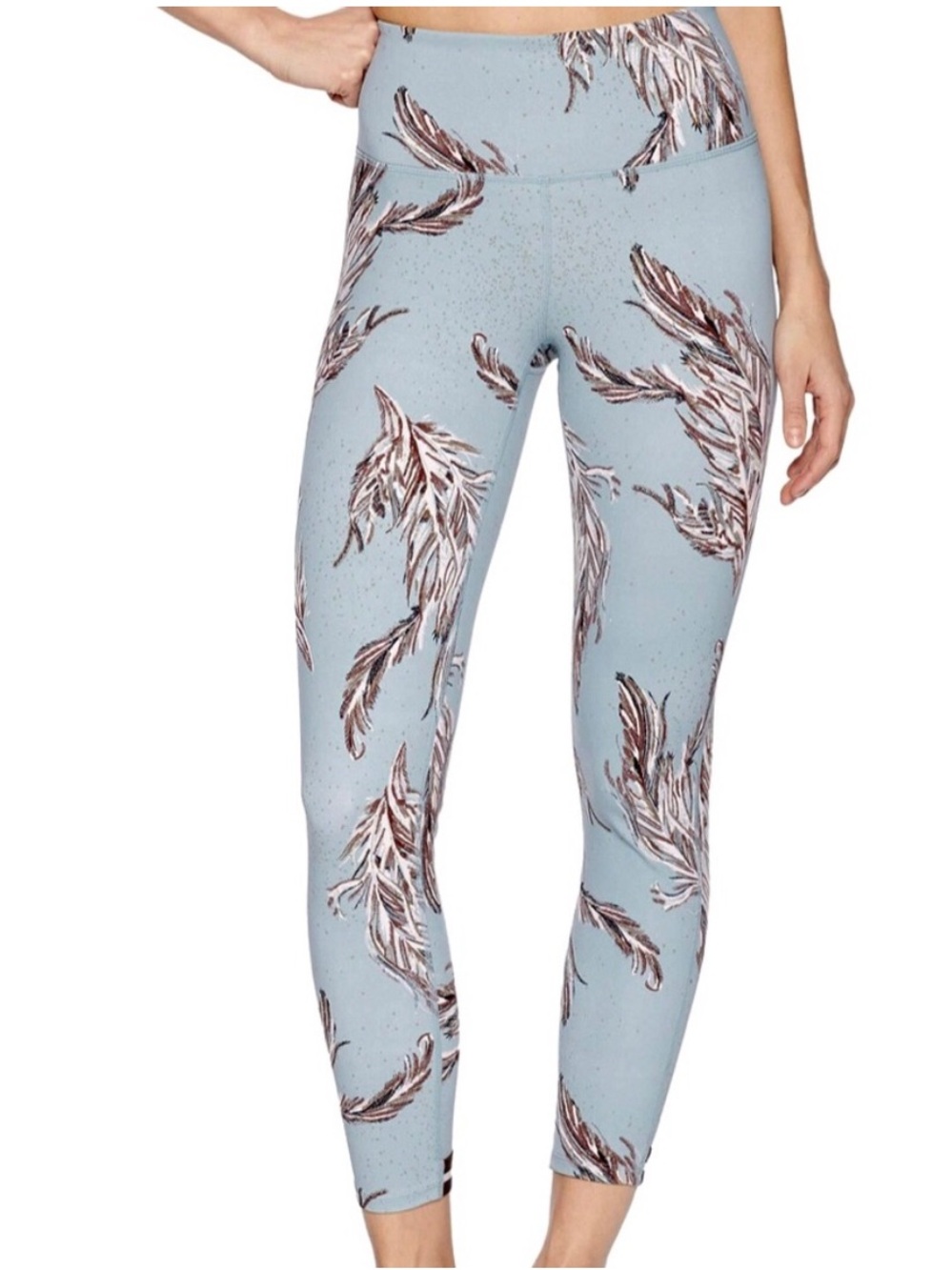 Free People Movement Serene Printed Legging Blue Size Large